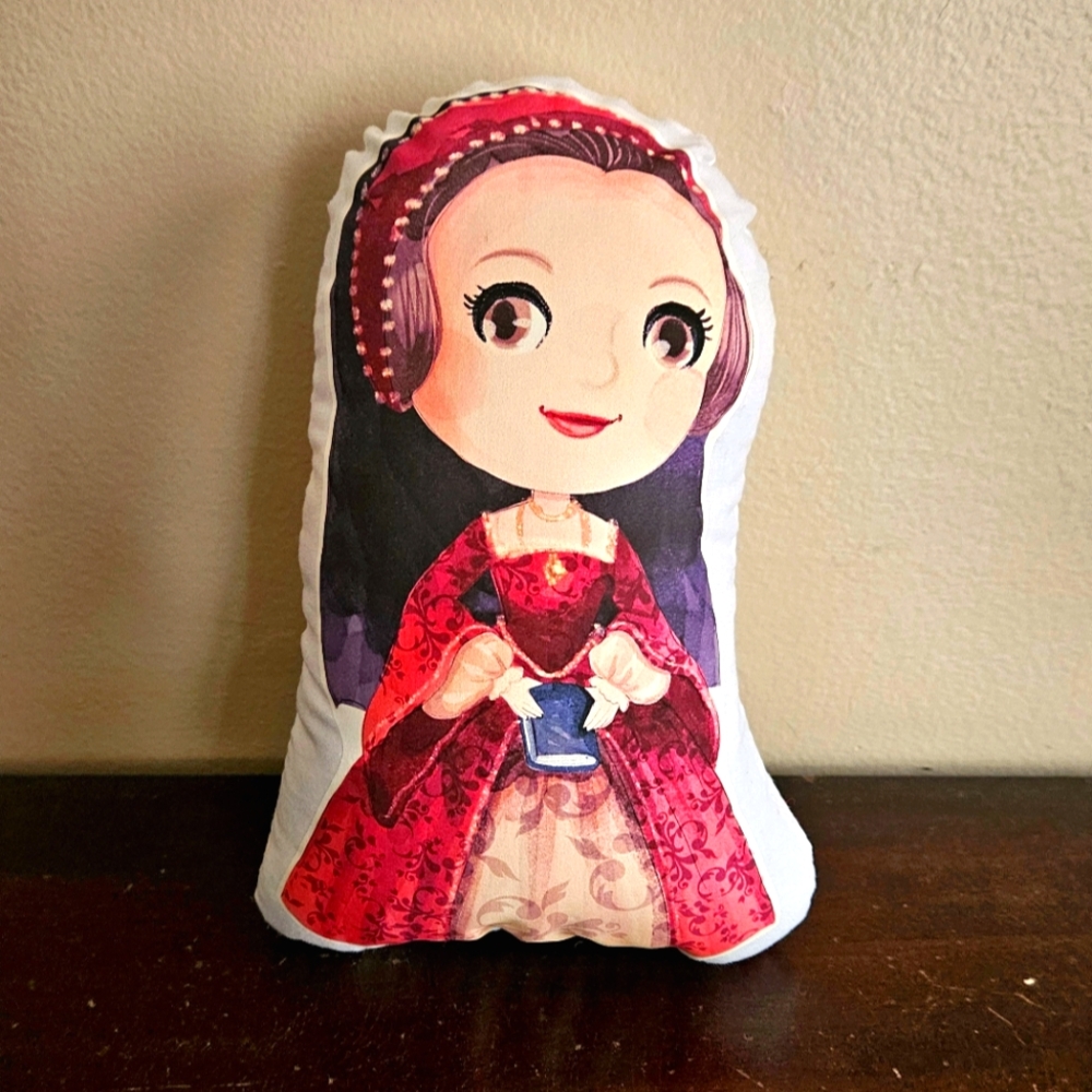 Anne Boleyn Pillow Pal. New. Wife of Henry VIII